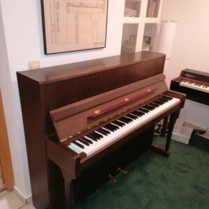 45) Piano MAY, überholt, Eiche, 2 Jahre Garantie!