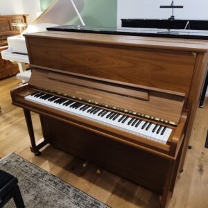 52) Piano Grotrian, 122cm, Nb, überholt, Spitzenpiano